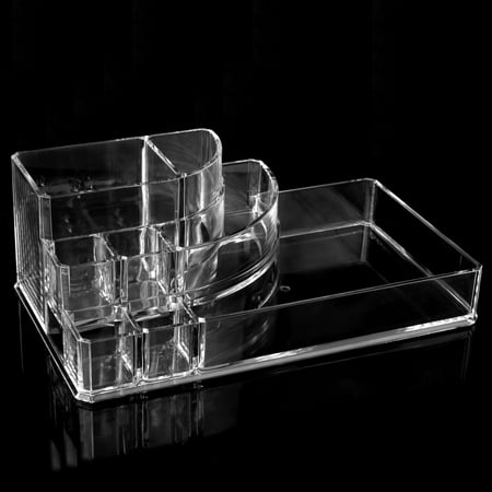 Unique Bargains Large Clear Acrylic Cosmetic Makeup Palette