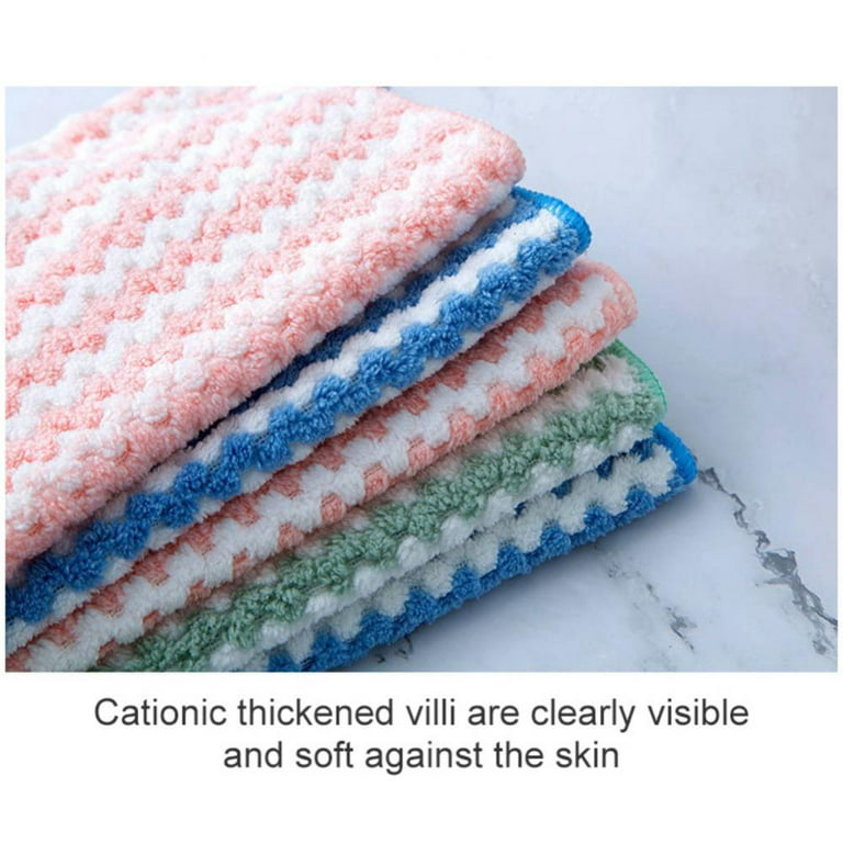 Hot Kitchen Dish Towels Bulk Cotton Kitchen Hand Towels 10 Pack Dishcloth  for Washing Dishes Dish