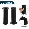 thumbnail image 3 of Unique Bargains Bike Handlebar Grips Covers 117mm Long Lightweight Bicycle End Grips Protector Black 1 Pair, 3 of 6