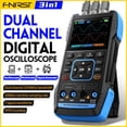 thumbnail image 2 of Osciloscopio portátil, multímetro, generador DDS, FNIRSI 2C23T, 2 of 6
