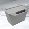 thumbnail image 4 of Caja de bandeja para consola de coche, cubo de basura de gran capacidad para Tesla modelo Y (gris), 4 of 8