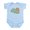 Sky Blue, variant on CafePress - Los Angeles California Infant Bodysuit - Baby Light Bodysuit, Size Newborn - 24 Months