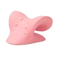 thumbnail image 1 of C-type Neck Massage Pillow Neck Shoulder Stretcher Cervical Traction Device Healthy Sleep Tools For Pain Relief pink, 1 of 5