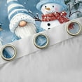 thumbnail image 4 of Castle Fairy Kawaii Gnome Snowman Black Out Curtains for Preppy Children Teens,Xmas Red Sparrows Curtains Pack Of 2 (42X63 Each),Merry Christmas Bedroom Curtains,Microfiber Bedroom Decor, 4 of 6