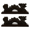 thumbnail image 1 of Miangastore 2Pcs Wooden Brush Pen Storage Racks Vintage Chinese Calligraphy Pen Holders, 1 of 8