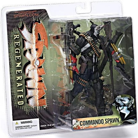 McFarlane Series 28 Regenerated Commando Spawn Action