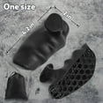 thumbnail image 6 of Fingerless Lifting Grips for Men & Women | Palm Protection Pads for Deadlifts, Rowing | Anti-Slip Rubber Gym Grips, 6 of 7