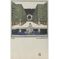 thumbnail image 2 of Urban Janke 11x14 Gold Ornate Wood Frame and Double Matted Museum Art Print Titled - Vienna; from Schonbrunn (1908), 2 of 4