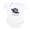 Cloud White, variant on - Flying Eagle Shield Infant Bodysuit - Baby Light Bodysuit, Size Newborn - 24 Months