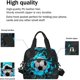 thumbnail image 4 of Bolsa de almuerzo con balón de fútbol 3D para niños, lonchera con aislamiento de fútbol, bolsa de comida a prueba de fugas con aislamiento reutilizable, lonchera con correa de hombro extraíble, 4 of 7