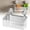 Clear, variant on 2026 New No-Drill Bathroom Suction Storage Box, Powerful Suction Cup Storage Holder, Removable Shower Caddy Hanging, Large Capacity Strong Load-Bearing, for Bathroom Kitchen (Transparent - Large)