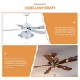 thumbnail image 2 of 8 Sets Ceiling Fan Blades Balance Kits Fan Balancing Clips Metal Balance Weights, 2 of 3