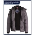 thumbnail image 3 of Chaqueta de invierno acolchada e insulated con capucha Reebok para hombre, talla S, 3 of 7