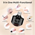 thumbnail image 4 of modelones 9 in One Nail Glue Builder Gel for Nails Set for Nail Thickening, Adhesive Bond for Nail Tips, Long Lasting Curing Needed, 4 of 8