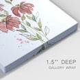 thumbnail image 3 of Watercolor Blooms II Premium Gallery Wrapped Canvas - Ready to Hang, 3 of 9