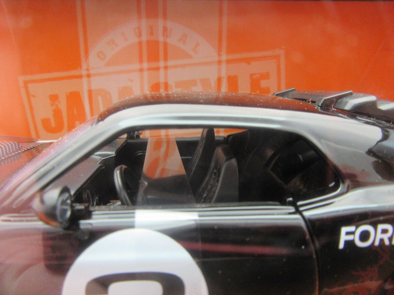 1970 Ford Mustang Boss 429 ~ Die Cast Car ~ 1:24 ~ Bigtime Muscle ~ Black(Selections May Vary)