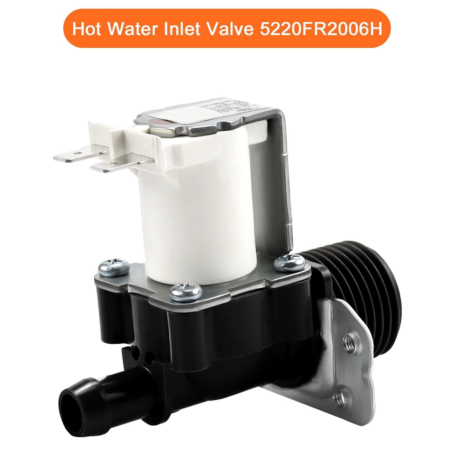 5221ER1003A&5220FR2006H Water Inlet Valve Replacement for LG Tromm & Ken.More Front Load Washers Replaces 5220FR2075L 5221ER1003C 5221ER1003D Assembly by YUESHANG