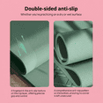 thumbnail image 4 of Yoga Mat - Premium 7mm Thick Exercise Mat, Anti-Tear 32'' Extra Wide Fitness Mat with Strap for Men & Women, Non Slip Pilates Mat for Home Yoga, Pilates, Gym, Stretching, Floor & Fitness Workouts, 4 of 6