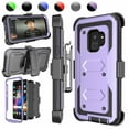 thumbnail image 1 of Étui pour Galaxy Note 8 / S9 Plus / S9, Étui Ceinture pour Galaxy S9, Protection Robuste avec Support + Clip Ceinture pour Étui de Protection, 1 of 6
