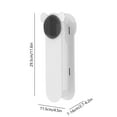 thumbnail image 3 of TIMIFIS Storage Rack, Suction Cup Double Layer Hanger Storage Device Punch Free Home Balcony Retractable Hanger Organizer Wall Mounted Clothes Drying Support Apartment Essentials, 3 of 6