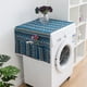 thumbnail image 3 of Cobertura de Refrigerador Bohemio Estilo Mediteráneo, Cubre Puerta Refrigerador, Cubre Carga Lavadora, Diseño Bohemio, Lavable a Lavadora, Resistente al Agua, para Dormitorio, Metal Frame,, 3 of 8