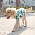 thumbnail image 6 of Large Dog Hawaiian Costume, Dog's Cool T-Shirts Summer Clothes, Hawaiian Shirt for Large Dogs, Design for Summer Luau Style Beach Camp Vacation 4XL, 6 of 7
