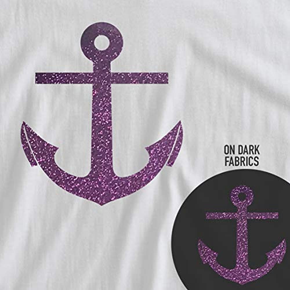 Siser Glitter HTV 20" x 3ft Roll - Iron on Heat Transfer Vinyl Purple