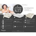 thumbnail image 2 of Luxury Microfiber Sleep Kit Ensemble: Pillows-Sheets-Comforter - Full, 2 of 5