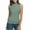 A## Mint Green, variant on Womens Tops Casual Plus Size Loose Womens Sleeveless Solid Slim Fit Turtleneck Tee Shirt Top Blouse For Women 2022