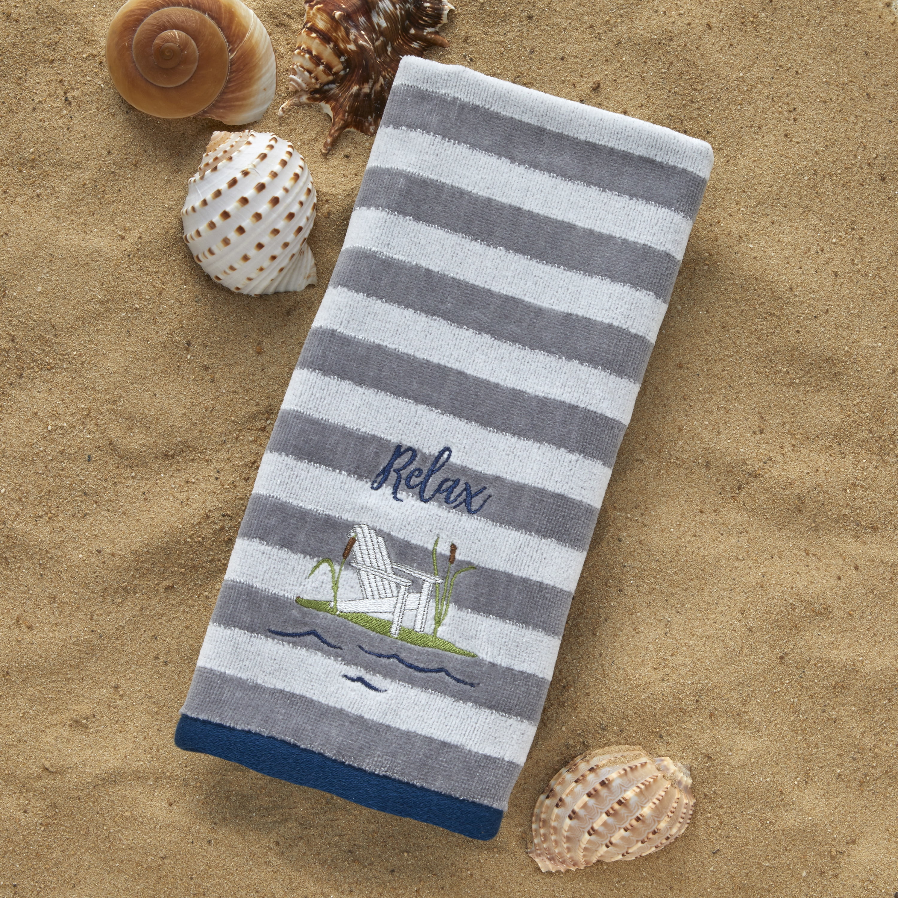 SKL Home Relax Chair Hand Towel (2-Pack)