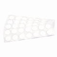 thumbnail image 2 of Fastcap White PVC 9/16" dia (14 mm) 52 Caps Per Sheet 5 Sheets Per Box 260 Caps Per Box, 2 of 3
