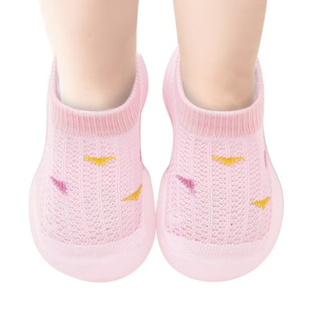 

Child Shoes Boys Girls Socks Shoe Breathable Mesh The Floor Socks Non Prewalker Shoe Weeding Guest Party Shoes For Child Dress Footwear