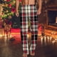 thumbnail image 1 of Pantalones largos para hombre, ropa de dormir para el hogar, pantalones de pierna recta con estampado fino, pantalones casuales para hombre, pantalones para hombre, 1 of 5