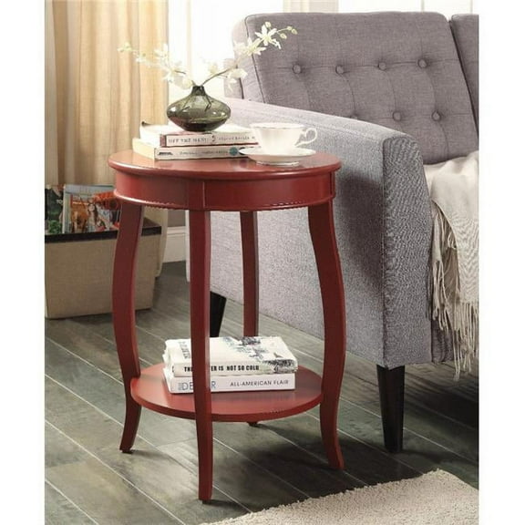 Trendy Side Table, Red
