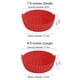 thumbnail image 4 of Almohadillas reutilizables para freidora de aire, pizza frita, pollo, almohadillas para hornear para el hogar (rojo 8.5 pulgadas) Likrtyny Libre de BPA, 4 of 9