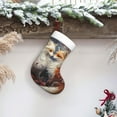 thumbnail image 6 of Fuzoiu Romantic Flower Fox Couple Print Christmas Stockings, Party Supplies & Kids Gifts,Big Xmas Stockings Decoration for Family Decorations Hanging Ornament for Xmas Holiday Party, 6 of 7