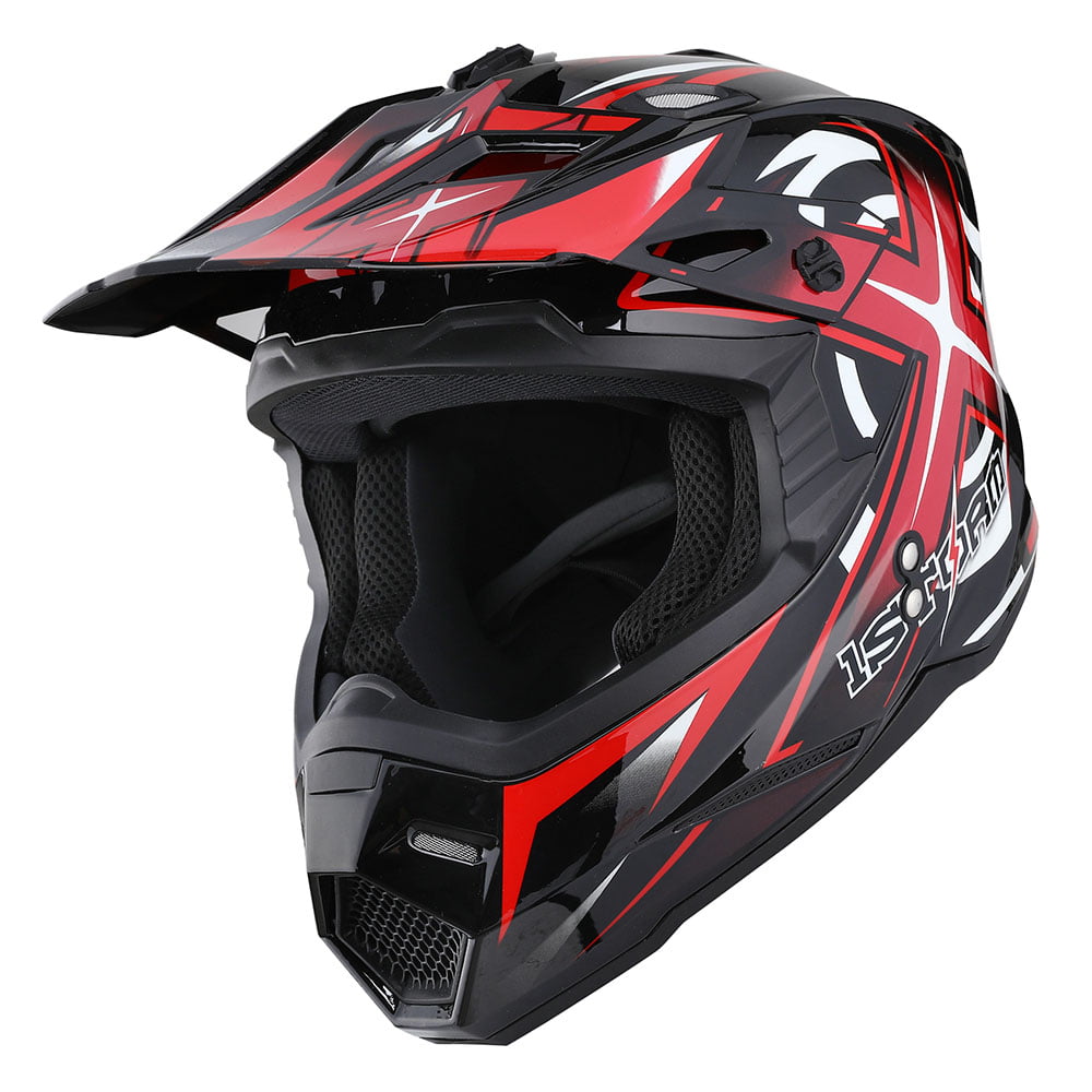 M-XXL Adult Motocross Helmet Motorcross ATV MX BMX Dirt Bike Racing Matt Black