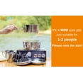 thumbnail image 4 of BeGrit Mochilero Camping Utensilios de cocina Mini Picnic Camping Kit de cocina con olla y sartén para senderismo Juego de 8 piezas, 4 of 5