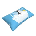 thumbnail image 3 of Bixox Collie in Bathtub Printed Pillow Protector,Super Soft Ideal for Home,Guests,Rentals - 14"x20", 3 of 8