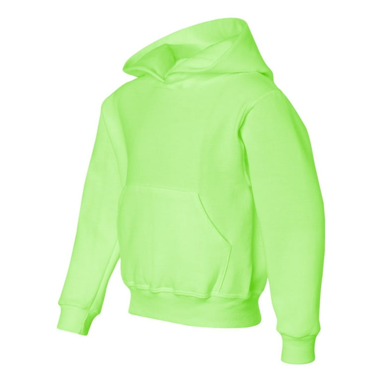 Plain neon green hoodie sale