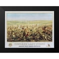 thumbnail image 2 of Anonymous 14x12 Black Modern Framed Museum Art Print Titled - Custers Last Fight, 2 of 5