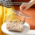 thumbnail image 5 of Clear Large Capacity Desktop Storage Box for Snacks and Household Organization, 5 of 7