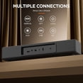 thumbnail image 5 of GEOYEAO Barra de sonido para TV, barra de sonido Bluetooth con sistema de audio envolvente Dolby Digital para Smart TV, HDMI ARC/Opt/Aux altavoz de cine en casa para juegos/PC/proyector, 5 of 5