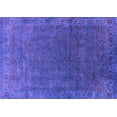 thumbnail image 1 of Ahgly Company Indoor Rectangle Oriental Purple Industrial Area Rugs, 6' x 9', 1 of 4