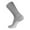 Gray, variant on 6 Pairs of Non-Skid Diabetic Cotton Crew Socks with Non Binding Top (Black, Sock Size 10-13, Fits US Men's Shoe Size 9-10.5)