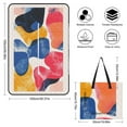 thumbnail image 2 of Color Wave Point Geometry Outdoor Picnic Blanket, Foldable Waterproof Beach Mat, Portable Beach Blanket for Beach Camping, Hiking, Family Concerts, 2 of 8