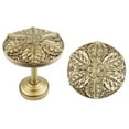 thumbnail image 2 of Urbanest Medallion Curtain Holdback – Elegant Drapery Tieback, Farmhouse Drapery Hardware for Stylish Window Treatments, 2 Pieces, Renaissance Gold, 2 of 2