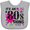 AC-Heather Grey, variant on Inktastic It's an '80s Thing Boys or Girls Baby Bib