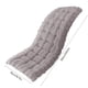 thumbnail image 3 of Cojín de asiento para uso doméstico | Almohada de pana con penacho, espuma añadida, 40x100cm, alfombra de asiento gruesa y suave, tatami interior, rosa gris café blanco, soporte extra para el salón, 3 of 7