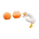 thumbnail image 3 of 3 piezas de adornos de frutas para el salpicadero del coche, adornos para consola central del automóvil, figuras de frutas de resina para sala Naranja, 3 of 8